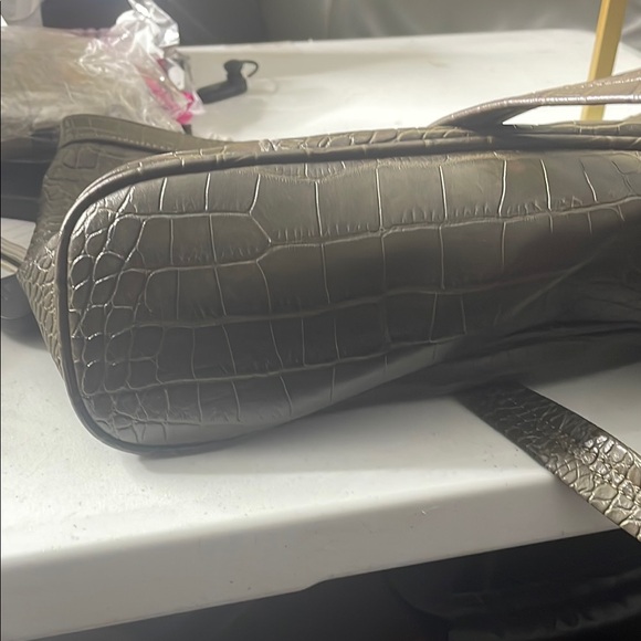 Nine West Croc-Embossed Tote Bag - Picture 6 of 7